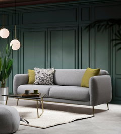 Atelier Del Sofa Sevilla Sofá-Cama de 3 Plazas - Gris
